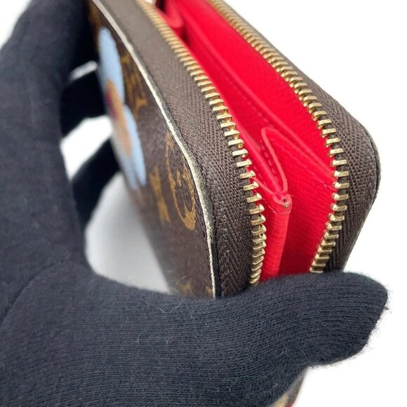 LOUIS VUITTON Zippy Coin Purse Japan Limited Edition Monogram/Vivienne Coque - Picture 13 of 14